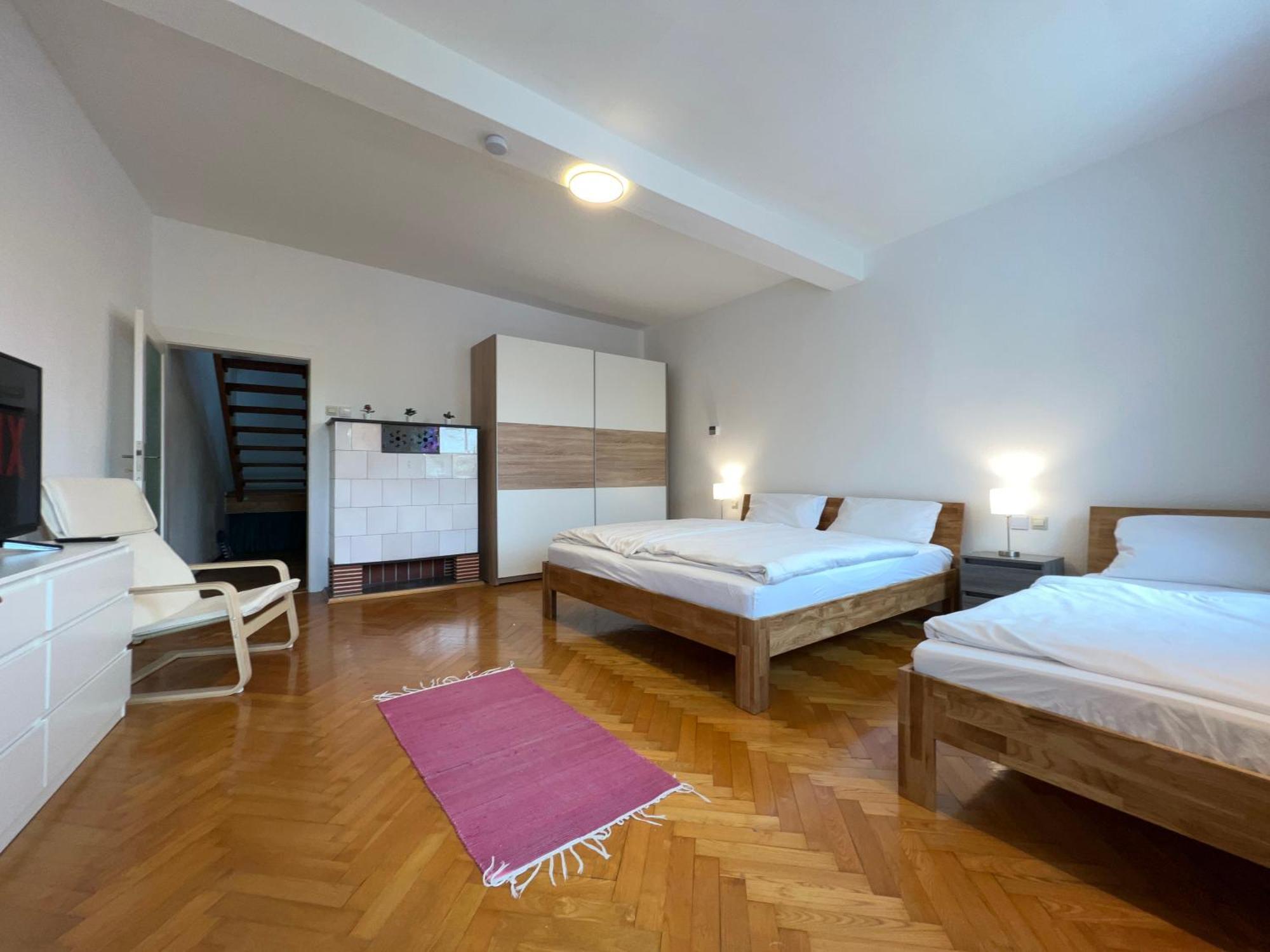 Uebernachten In Grosser Maisonette-Wohnung By Rabe Карлсруэ Экстерьер фото